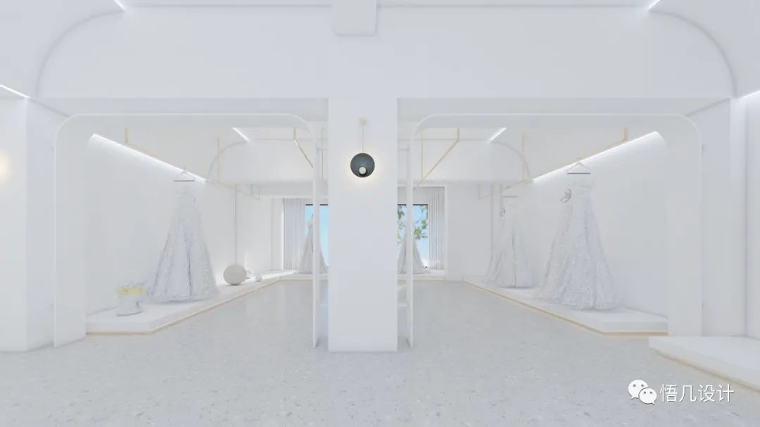 潜江尤美婚纱店,浪漫优雅的室内设计-14