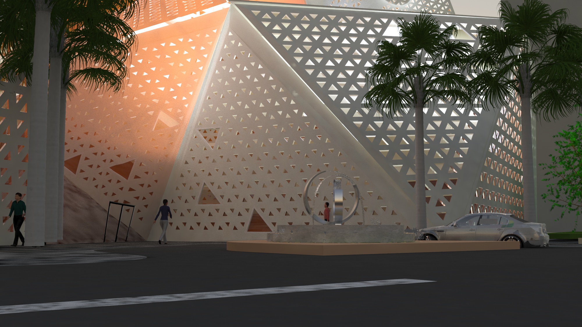 Golden ray - Cultural entertainment smart building-3