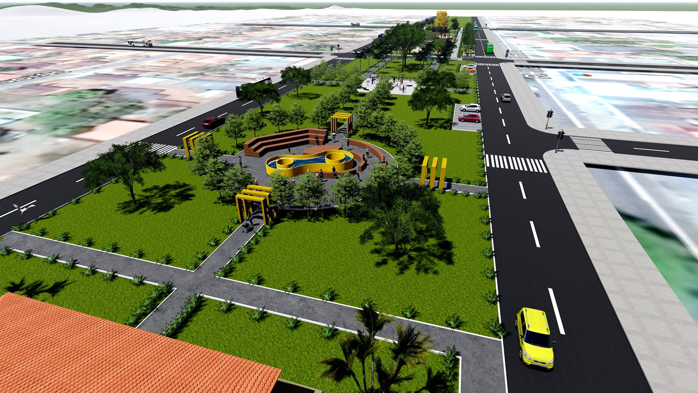 Anastasiya Gushchina丨公园丨Praça Central Mul. de Barrolândia - TO/ Reforma-4