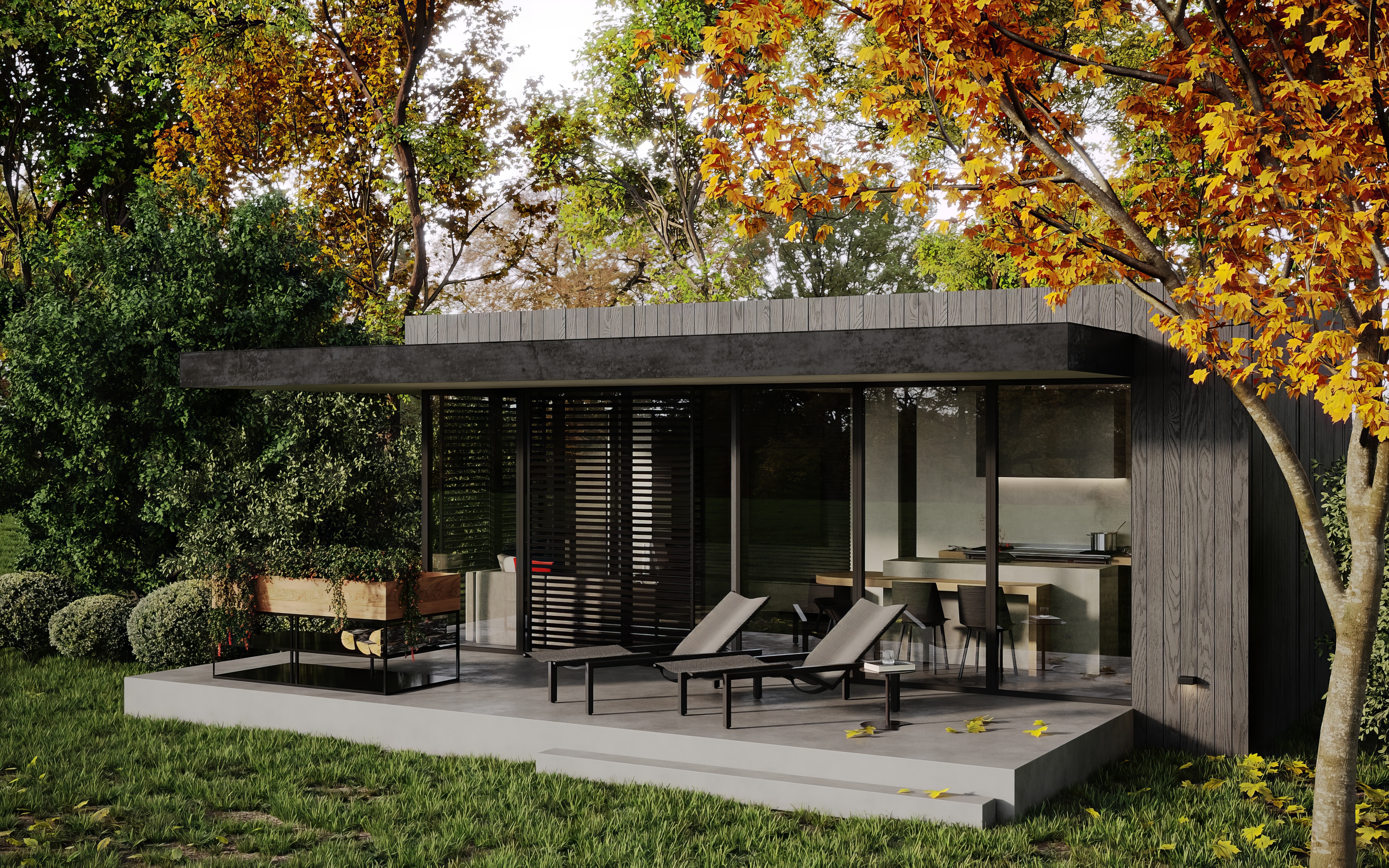 花园烧烤亭丨BERT VAN GEET-5