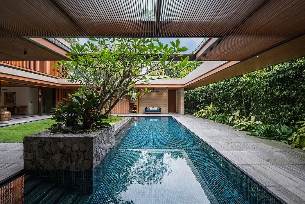 两个掩映在自然中的现代别墅-37