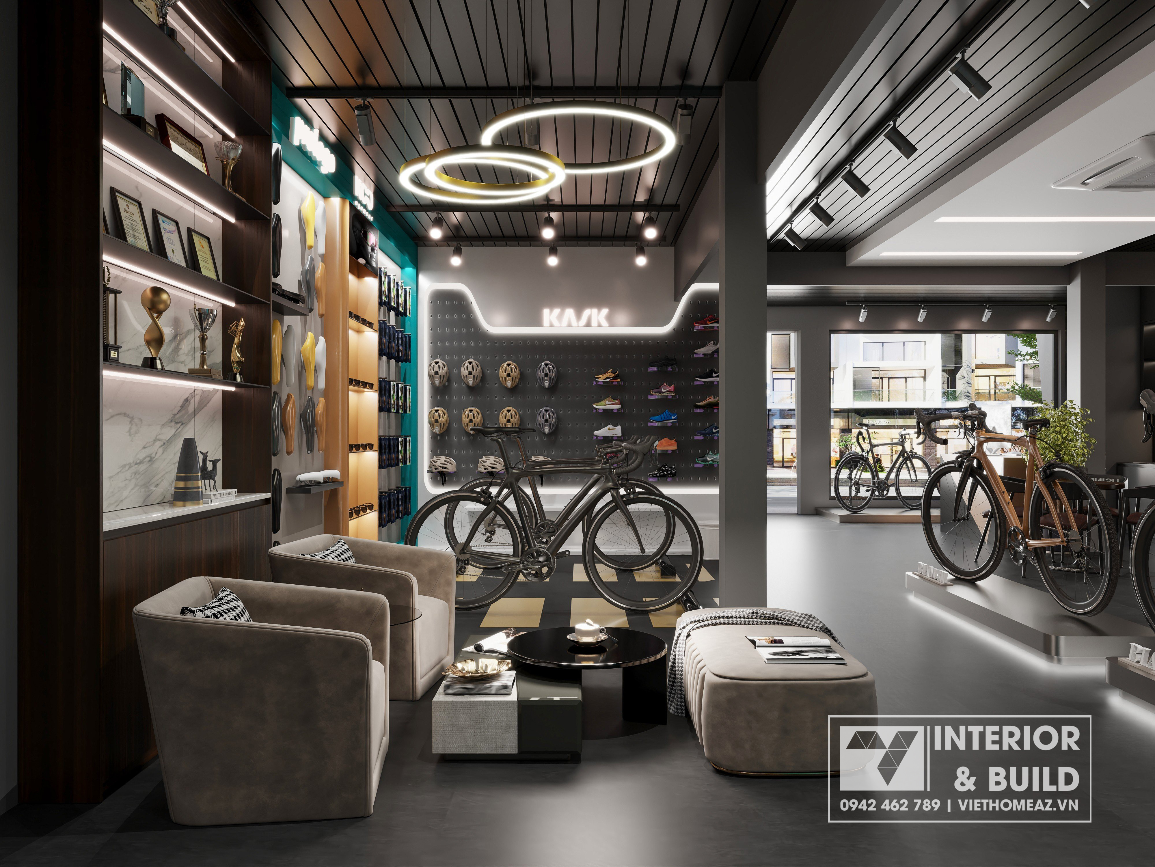 Quan 3 Ho Chi Minh 高端汽车展厅设计丨越南胡志明市丨VIETHOME 室内设计公司-11