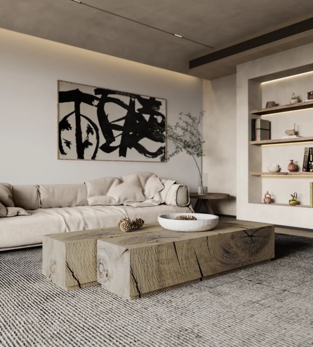 香韵典故空间设计 · 成都珠江御景湾 230㎡中古风格家居丨中国成都-86