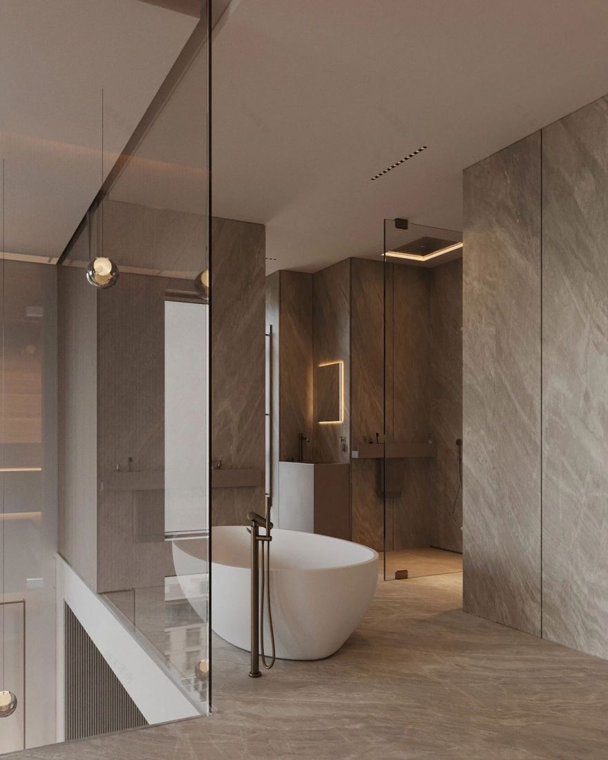 铜绿顶层公寓-24