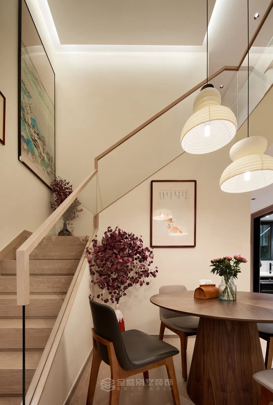 200㎡现代原木|西溪蝶园：给故事留下温暖的余白-30