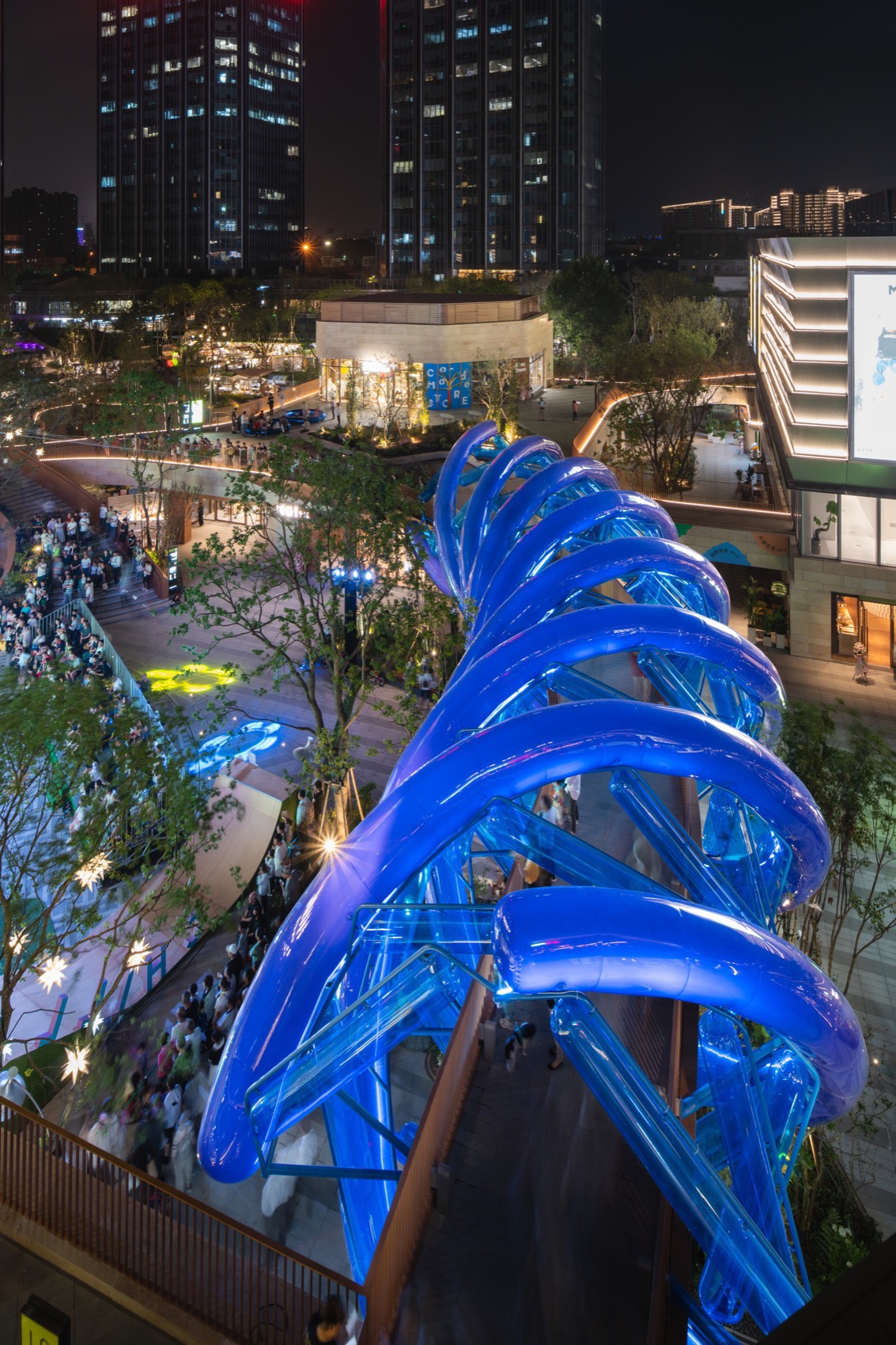 旋膜廊桥和六角金星丨中国上海丨众建筑（旋膜廊桥）,众建筑&友谊万岁（六角金星）-123