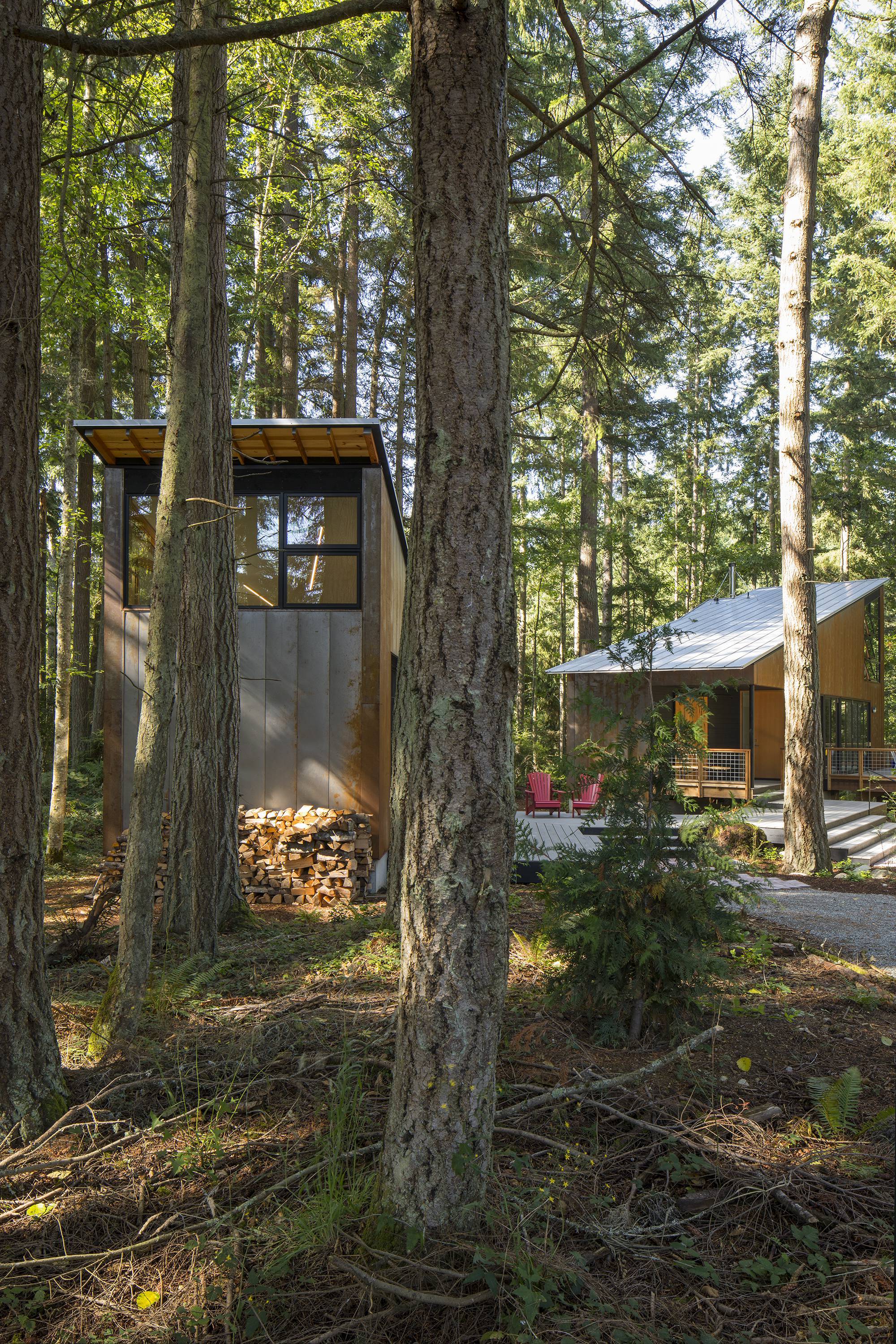 小房子大棚屋丨美国丨David Van Galen Architecture-22