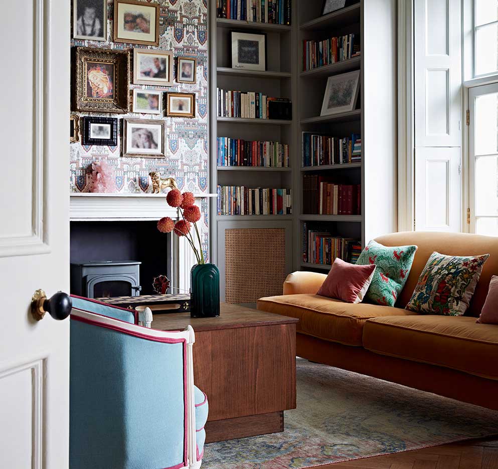 色彩斑斓的英式传统家居设计-1