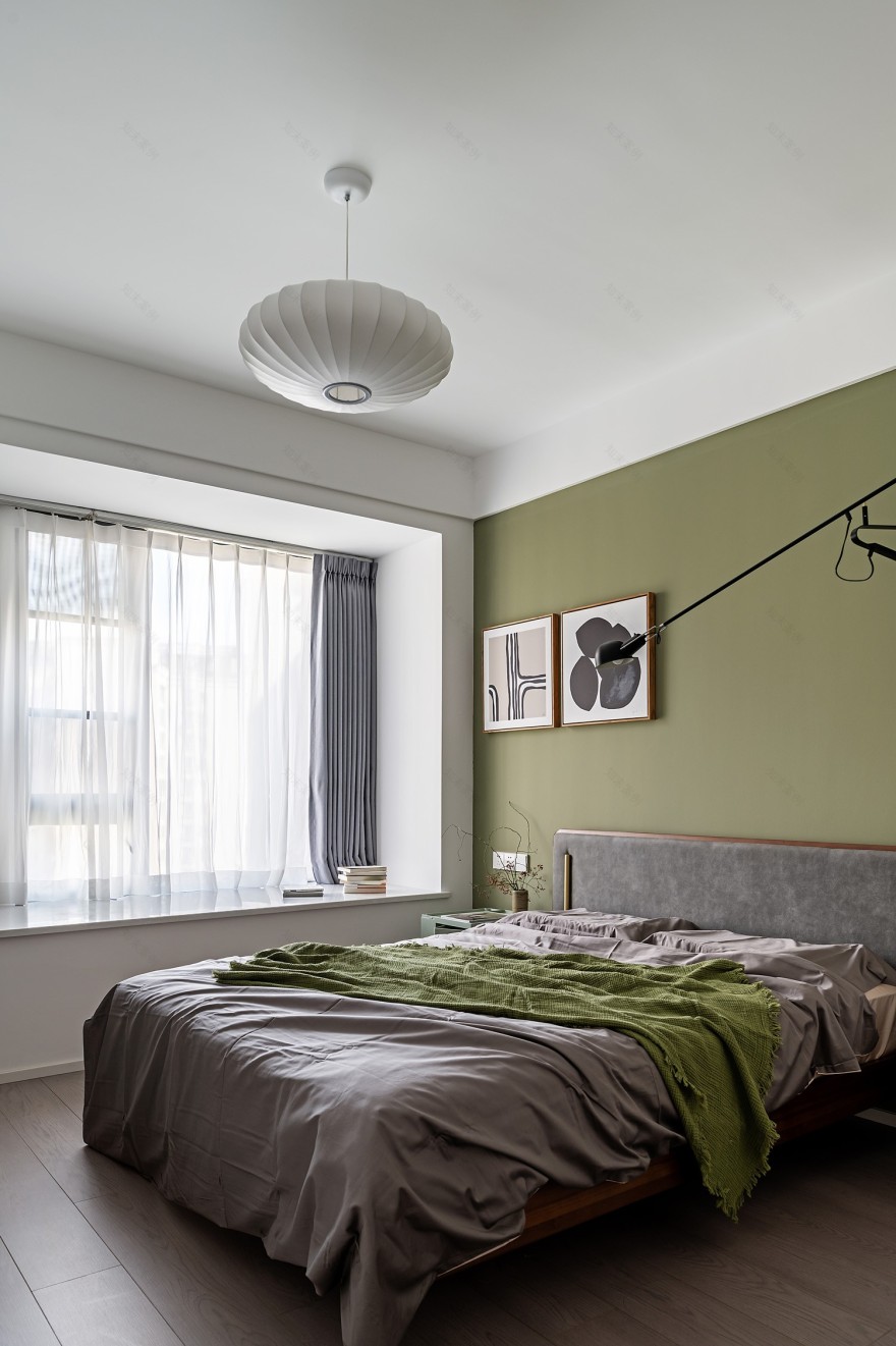 现代简约绿色清新家丨中国重庆丨琢信装饰-21