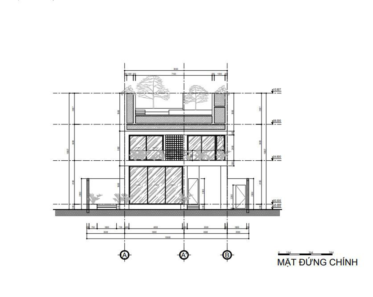 绿意盎然的三层别墅 | 和谐自然的生活空间-60