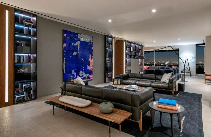 The Weeknd 的 763㎡现代奢华大平层丨美国洛杉矶丨Plum Interiors 负责人 Lisa Garriss-24