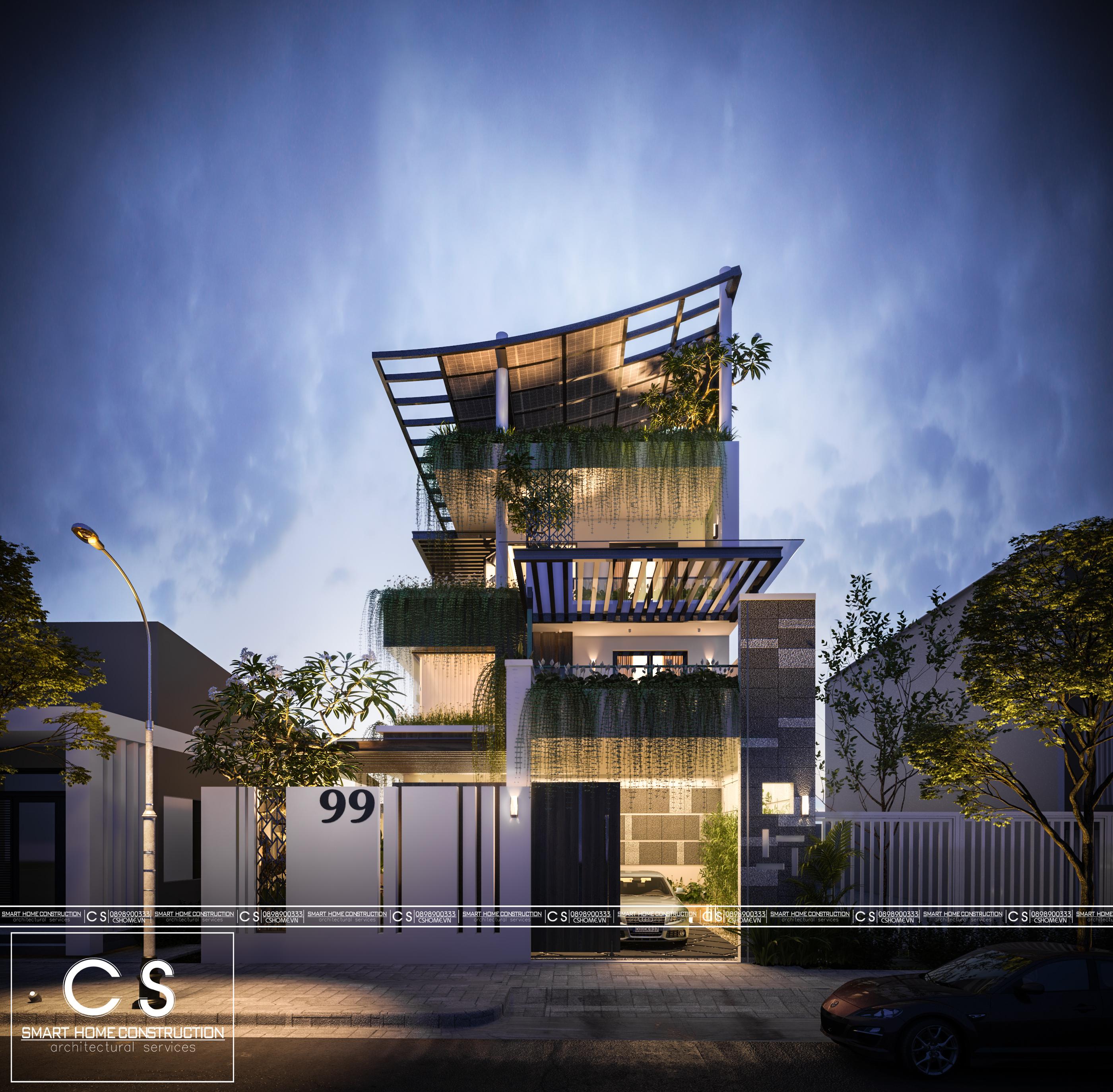 现代绿色住宅设计-14