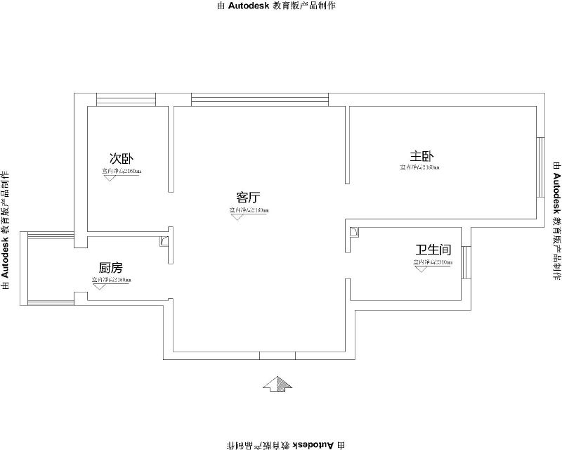 60平咖啡色个性空间-10