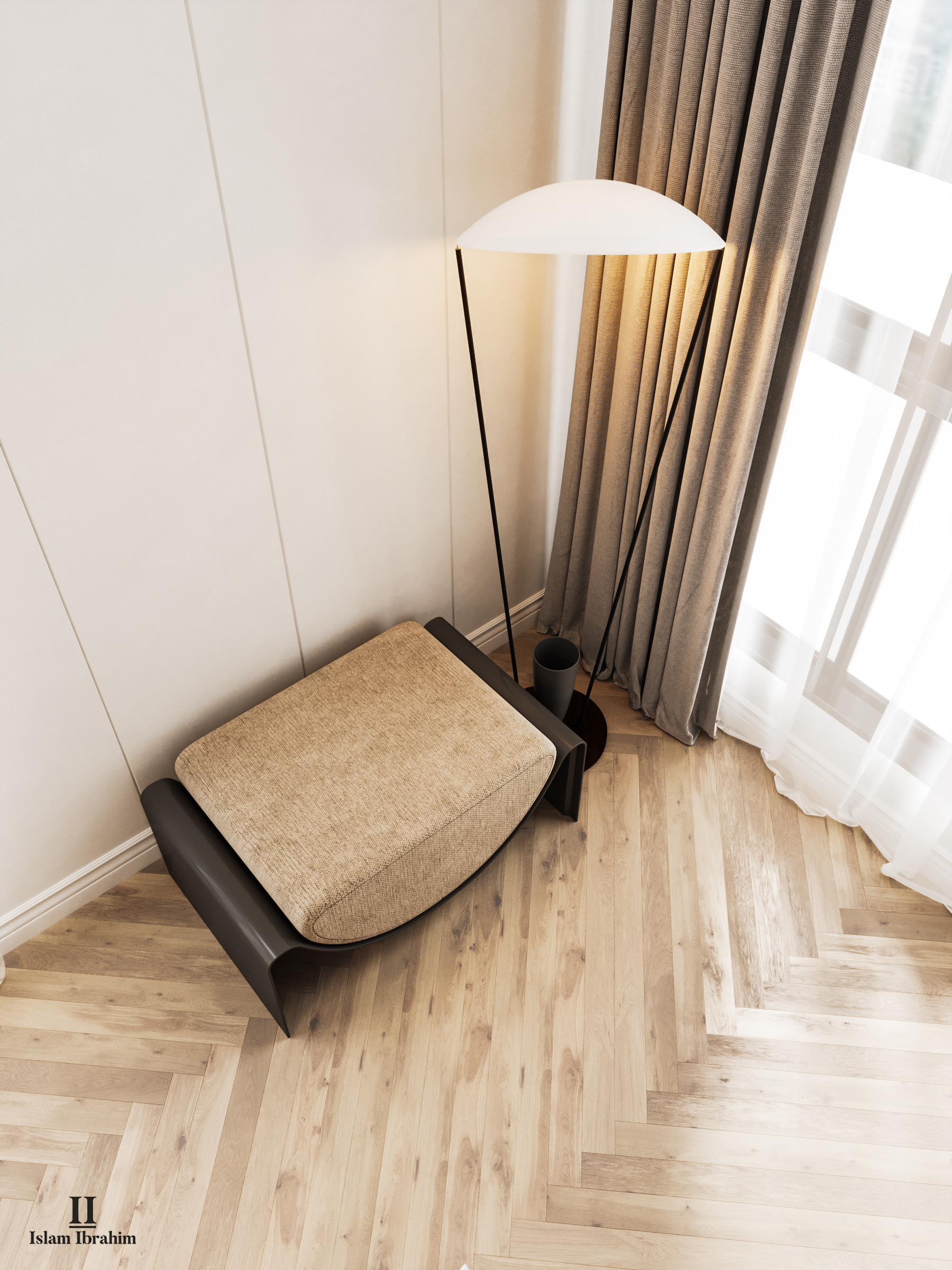 MASTER BEDROOM 室内设计丨ISLAM IBRAHIM-2