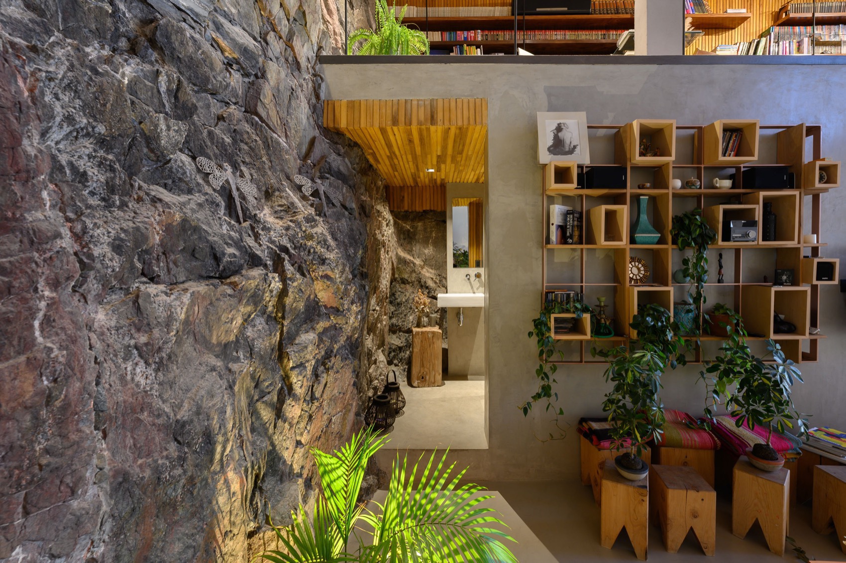 岩石中的住宅丨西班牙丨Arq. Christian Schlatter-34