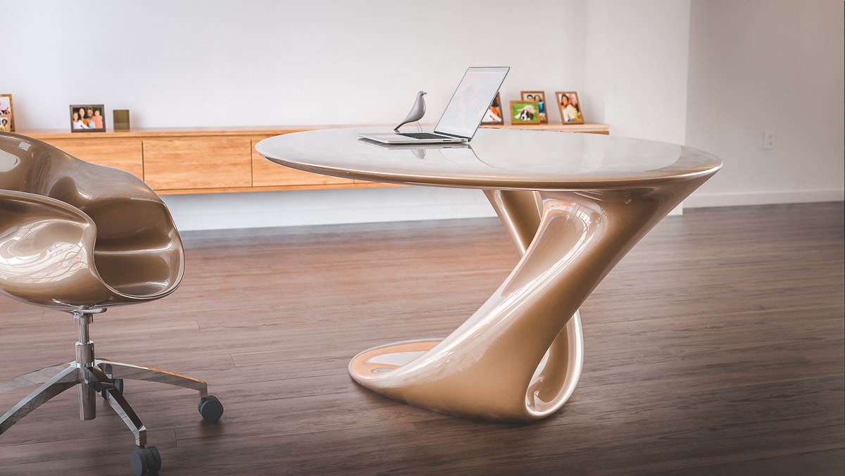 流动雕塑般的办公住宅家具设计-12