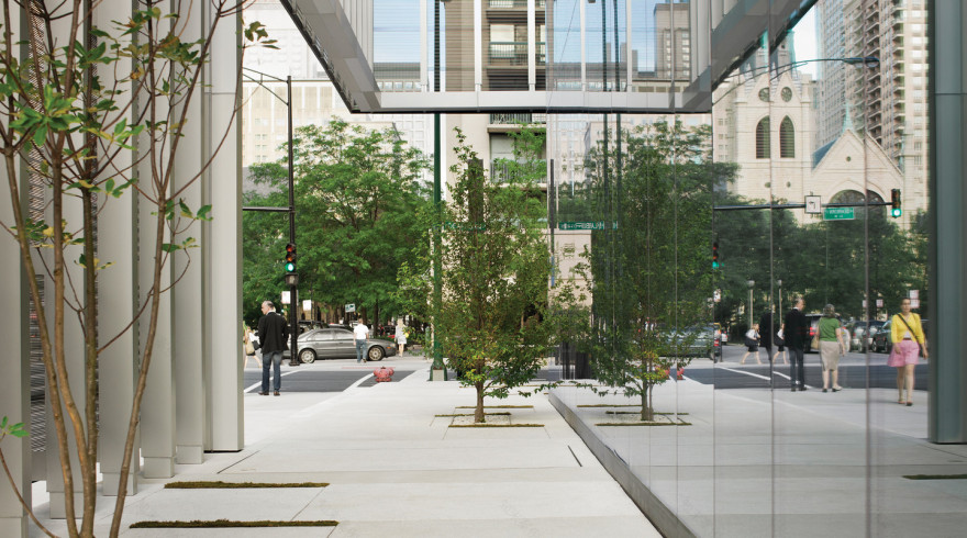 芝加哥诗歌基金会总部庭院-2