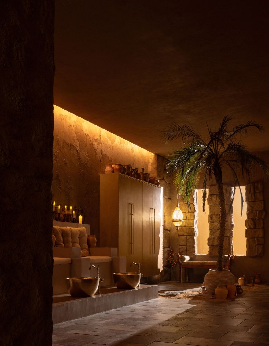 古埃及文化主题 SPA 空间设计丨中国福州丨潜木设计-37