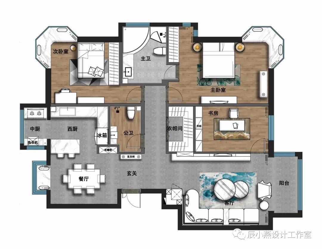 都市花园 | 自然主题的舒适生活空间-42