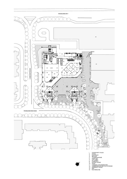 新加坡 Kampung Admiralty 一站式垂直社区设计丨WOHA-17