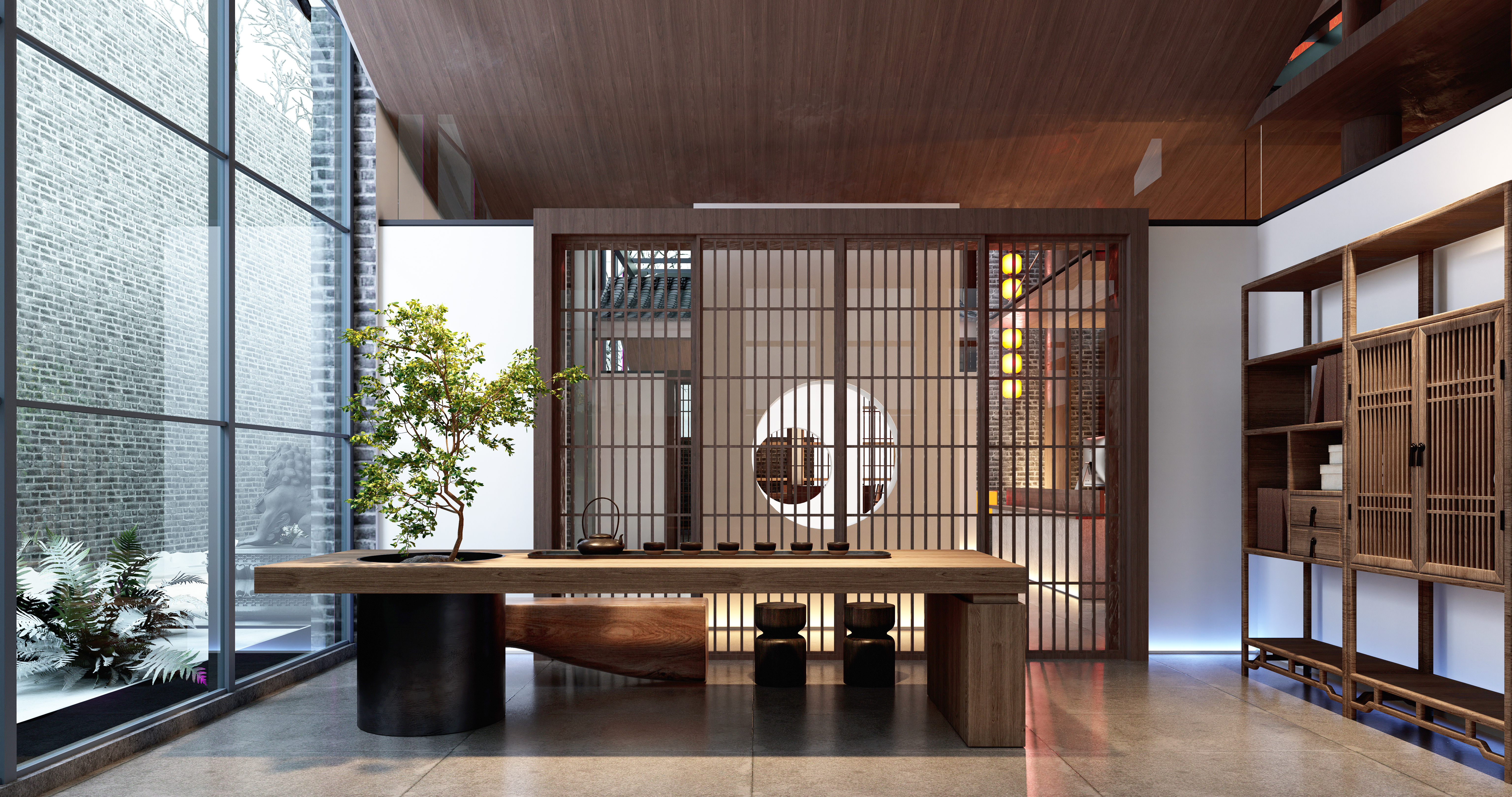 万境壹空·祥侬国鸡宴餐饮空间设计实景呈现-31