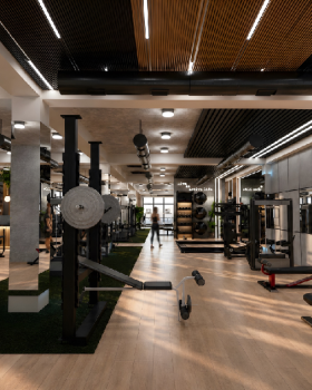 Modern Gym Interior Visualization