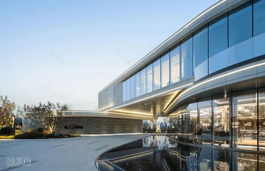 大连万科·中城翠湾示范区丨中国大连丨建筑设计为上海有乘建筑设计咨询有限公司,灯光设计为深圳玛特照明设计顾问-8