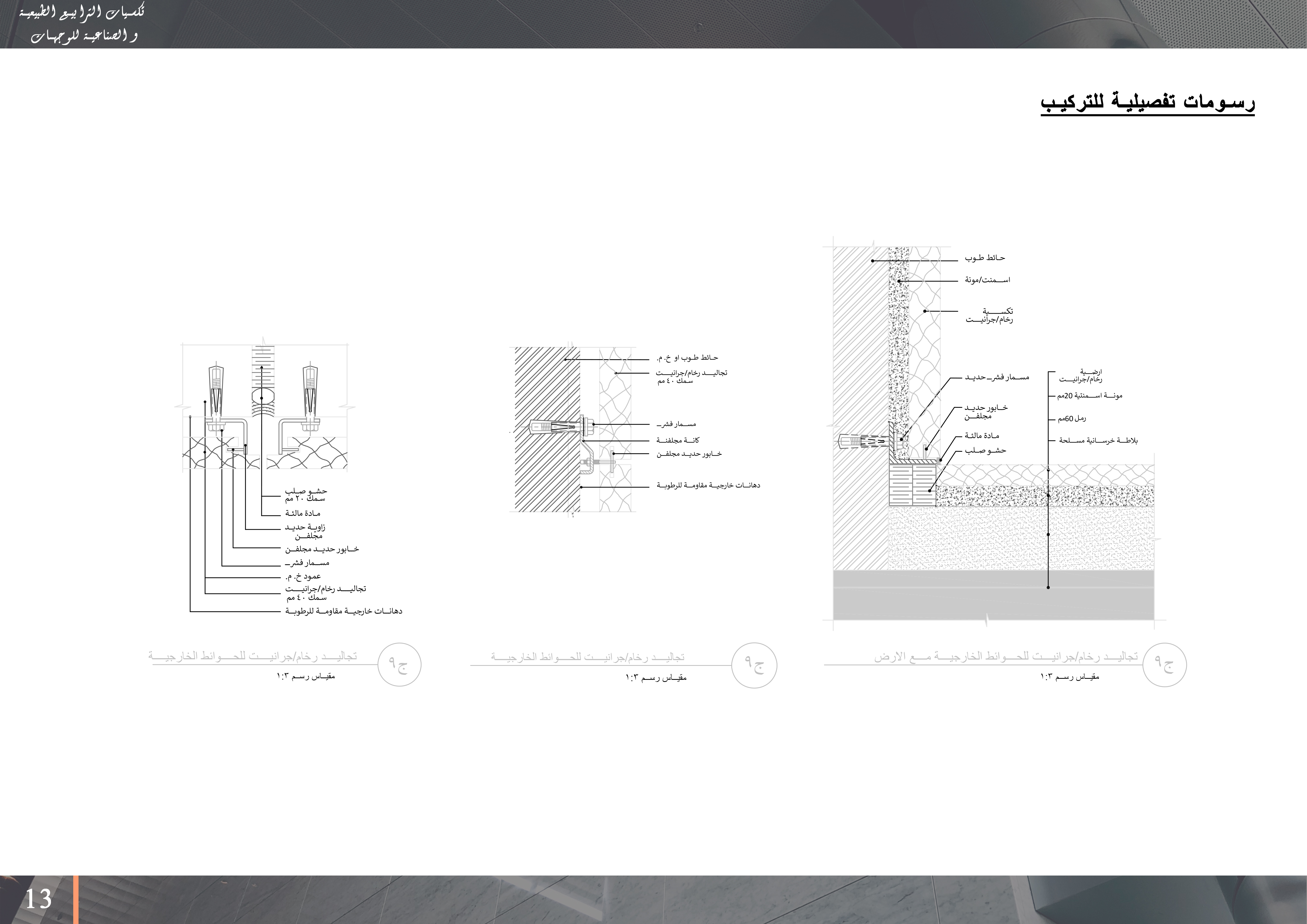 تكسيات الترابيع الطبيعية و الصناعية للواجهات-15