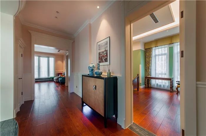 暖阳栖墅 | 自然之美诠释美式风格家居设计-11