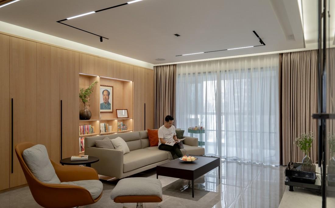 白菜适家 · 四房改两房的创意布局设计-23