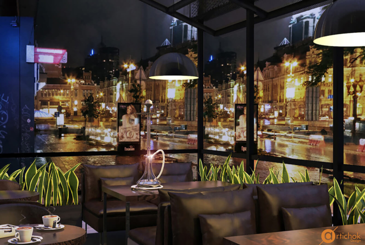 Art urbanism in hookah bar - Art-i-chok-22