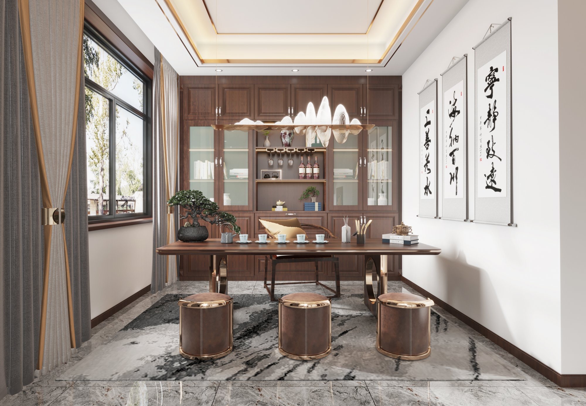 新中式 | 传递东方善意美学 一场古典雅趣与现代风尚的对话                     -5