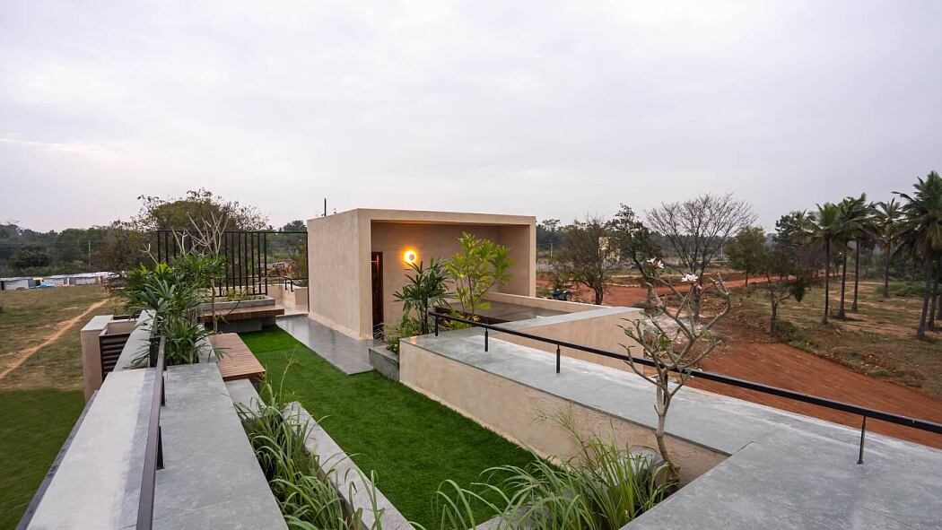 可持续地球别墅丨印度丨Svamitva 建筑工作室-13