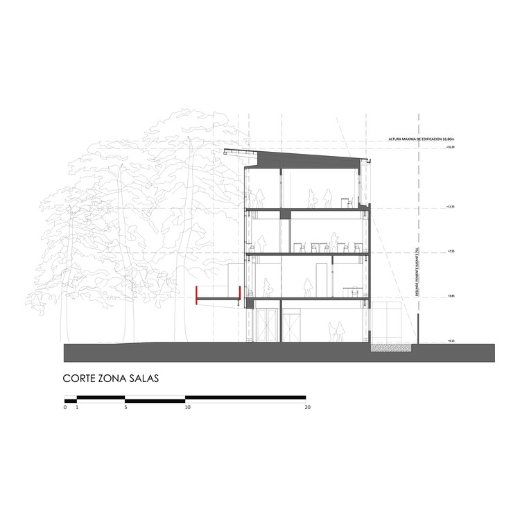 Edificio K,智利自治大学建筑与建设学院丨Schmidt Restrepo Arquitectos-28