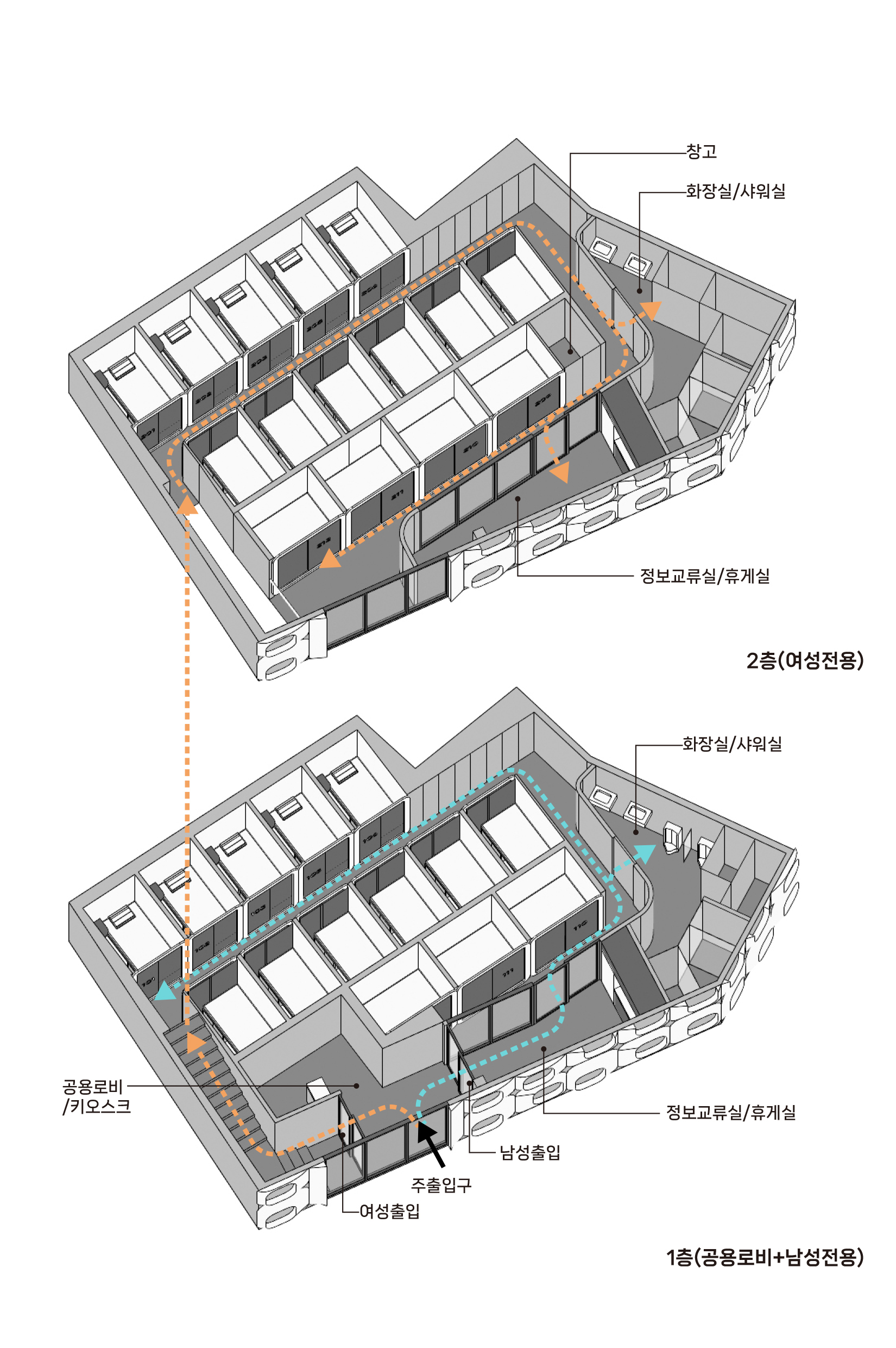 明洞站酒店丨韩国首尔丨Yong Ju Lee Architecture-18