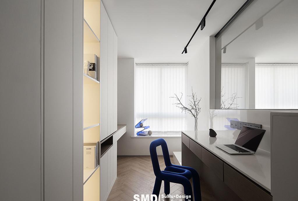 手枪户型平层改造丨上木设计-13