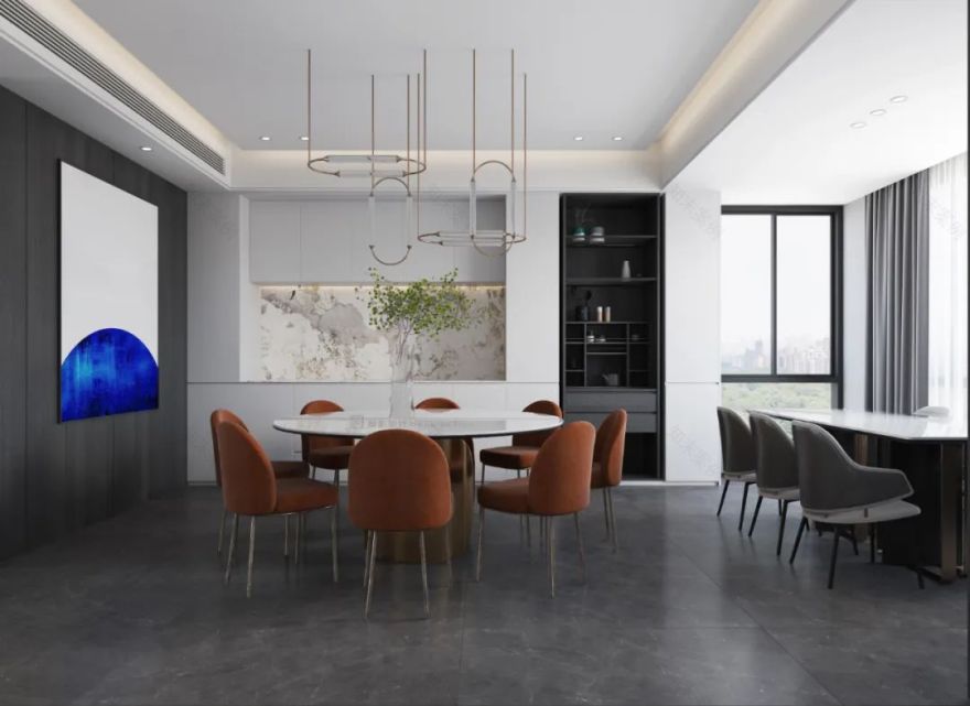 福建长汀 480㎡地下室豪宅设计,打造多变的居住空间-26