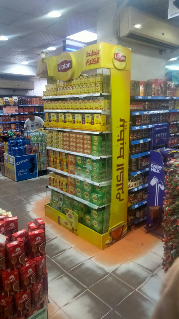 Lipton Display stand-7