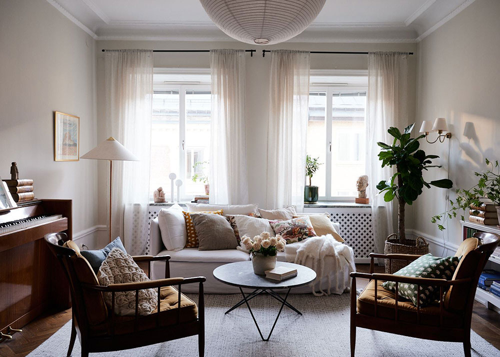 复古绿调斯德哥尔摩公寓设计-20