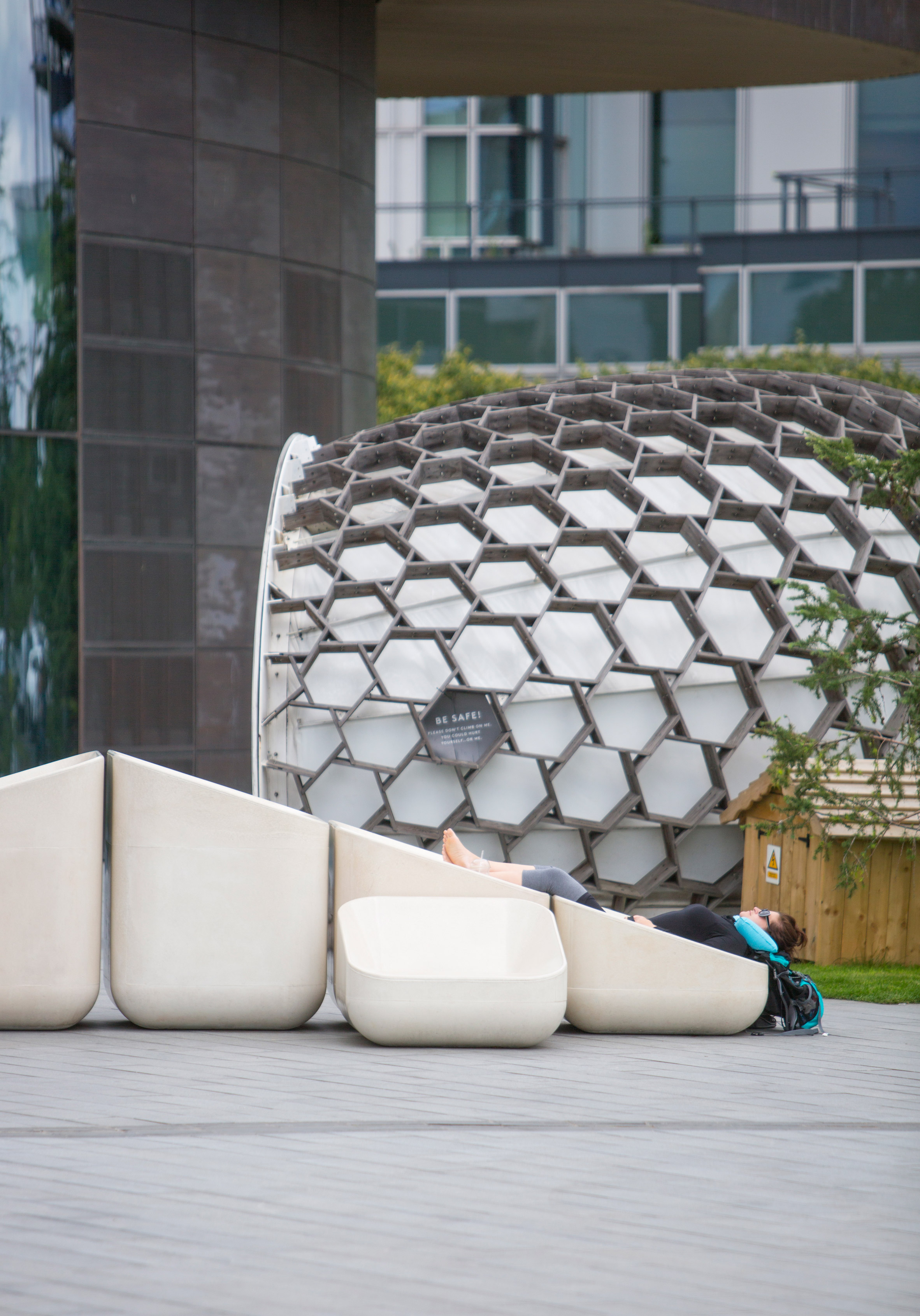 Raw Edges creates concrete armchairs for Greenwich Peninsula-11