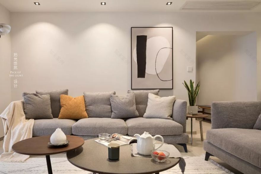 成都 135㎡简约风家居设计,留白让生活更美好-31