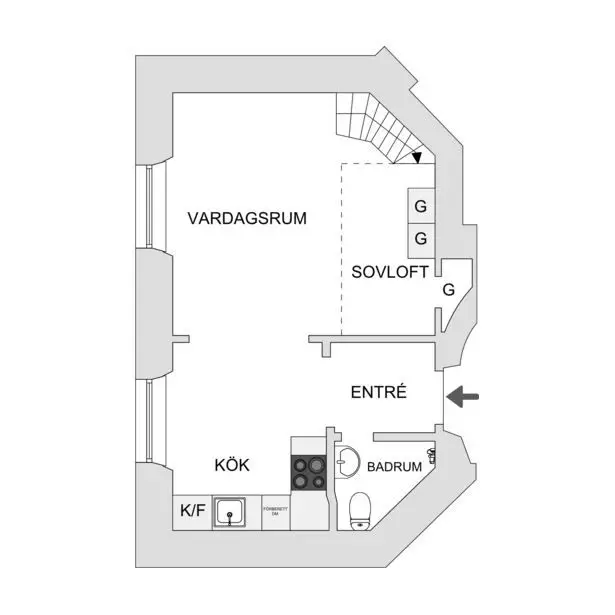 巧妙设计 27m2 小空间，视觉感受超 30m2-2