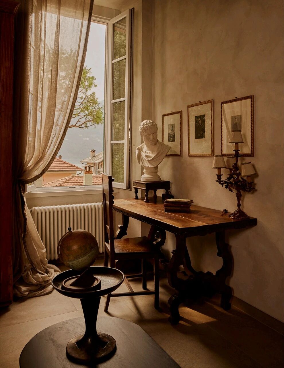 科莫湖Laglio古宅室内设计丨意大利丨George Gottl-9