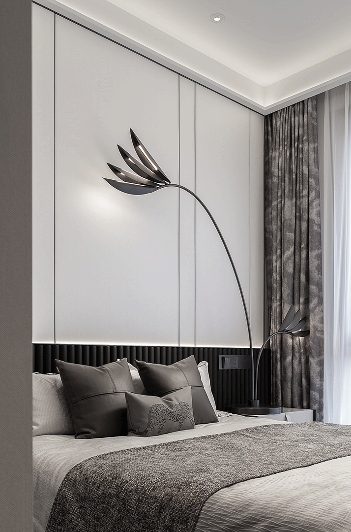 杭州龙湖丰收湖大平层样板间丨中国杭州丨北京靳朝晖设计有限公司-51