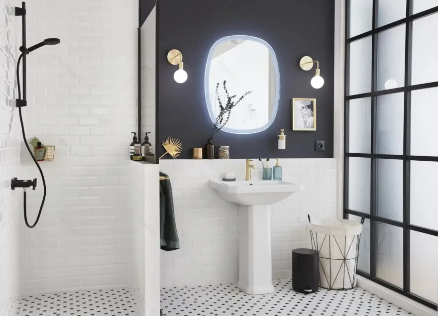 28m2 黑白主题小户型工作室-10