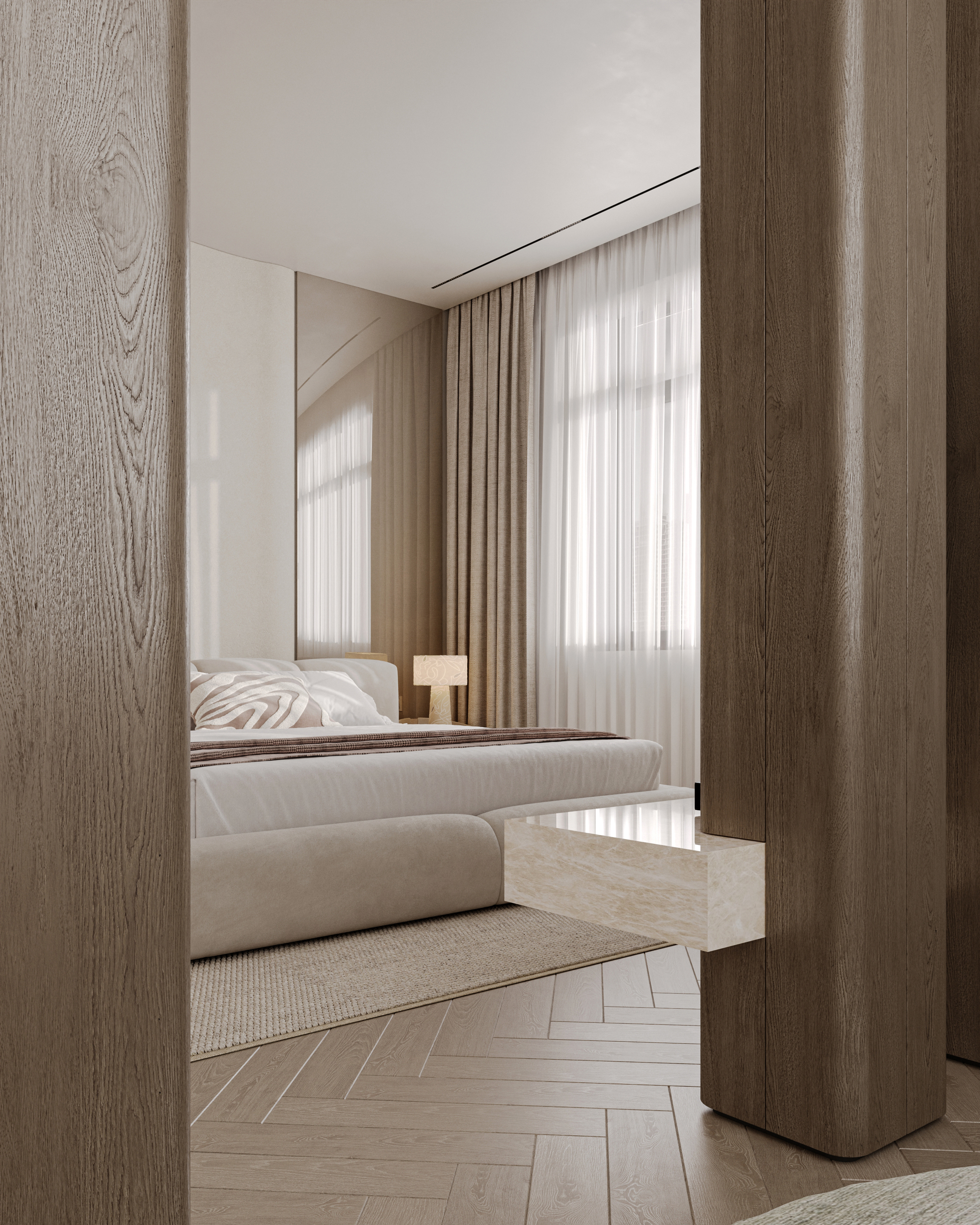 LATTE项目 主卧室丨Sher.Architects-22