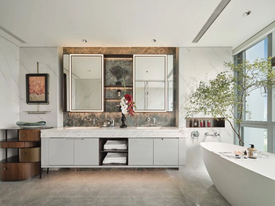 杭州西投银泰城映翠丨中国杭州丨ICDL郑仕樑室内设计-54