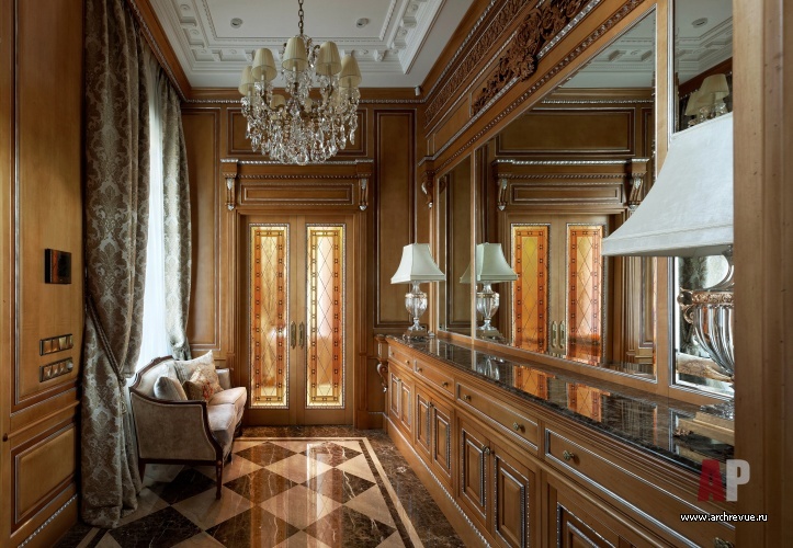 580平米经典独栋别墅室内设计丨设计师 Татьяна Цивилева-26