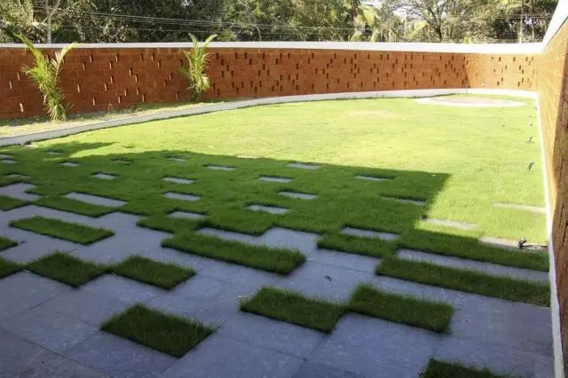 创意铺装设计，草坪与硬质材料的美妙融合-64