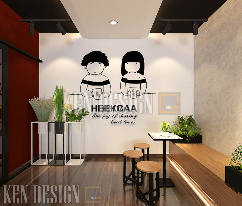 Heekcaa Lê Đại Hành奶茶店设计丨越南河内丨Kendesign-32